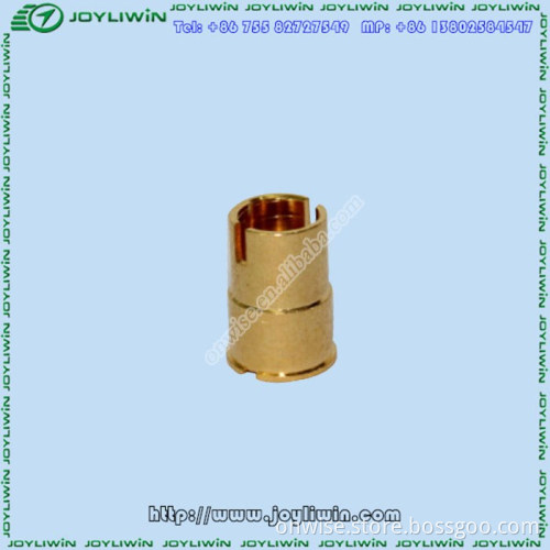 CNC Processing ISO RoHS gold Brass housing speed sensor for Apparatus Products